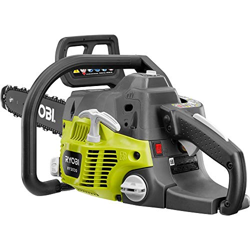 RYOBI 20 in. 50cc 2-Cycle Gas Chainsaw with Heavy-Duty Case