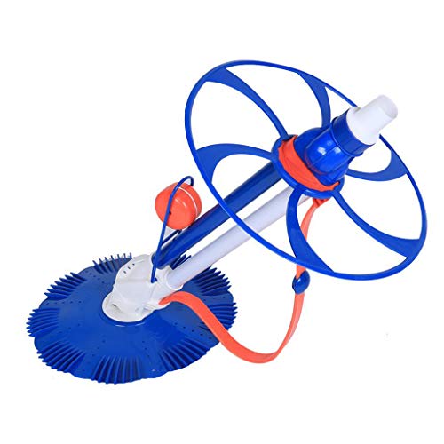Upgraded Automatic Pool Cleaner Inground Above Ground Suction Swimming Pool Sweeper Vacuum Cleaner with 12 3.28 Ft Hoses Blue