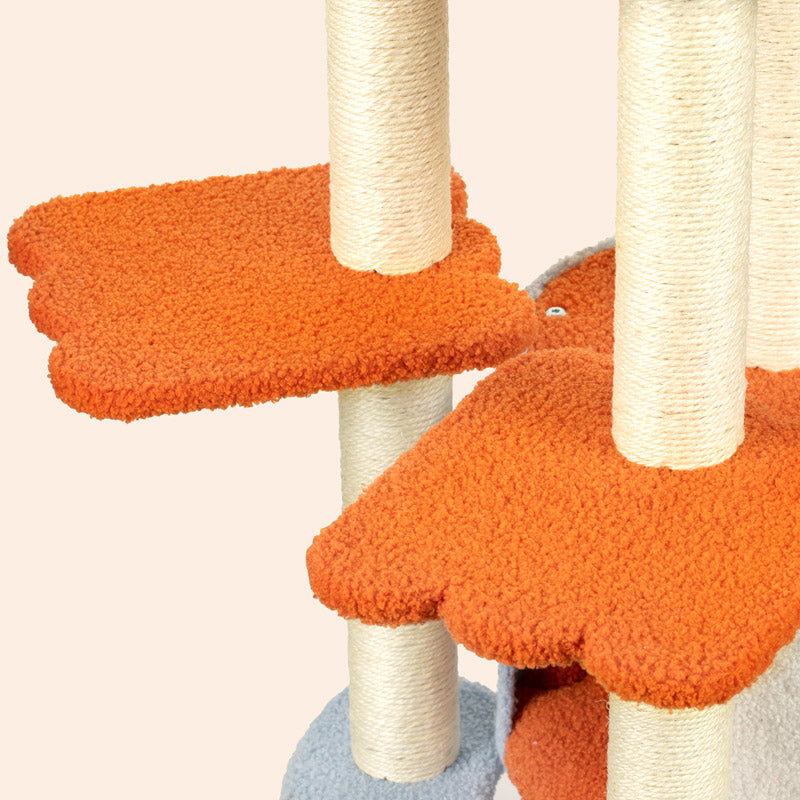 Owl Pattern Cat Tree