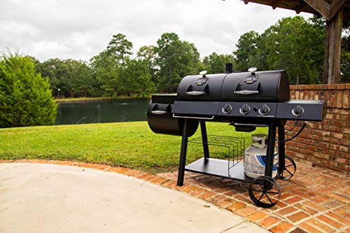 Oklahoma Joe's Charcoal/LP Gas/Smoker Combo
