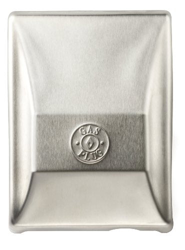 Burnaby Manufacturing Ltd G01012#DBLSS 2# Double Plug Gas Outlet, Stainless Steel