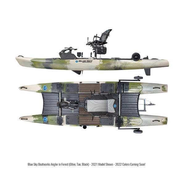 Blue Sky Boatworks 360 Angler Fishing Kayak