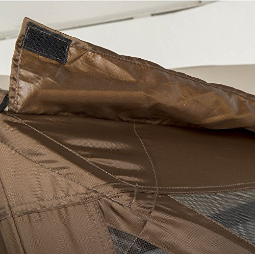 CLAM 9879 Tent, Large, Brown/Tan