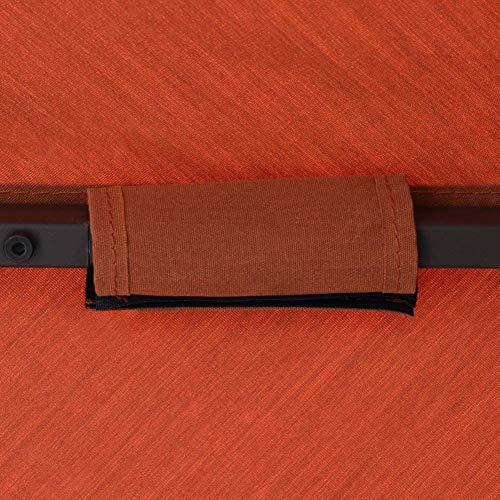 EliteShade 12x12 feet Sunbrella Titan Patio Outdoor Garden Backyard Gazebo Replacement Canopy Cover (Canopy Only) (Sunbrella Rust)