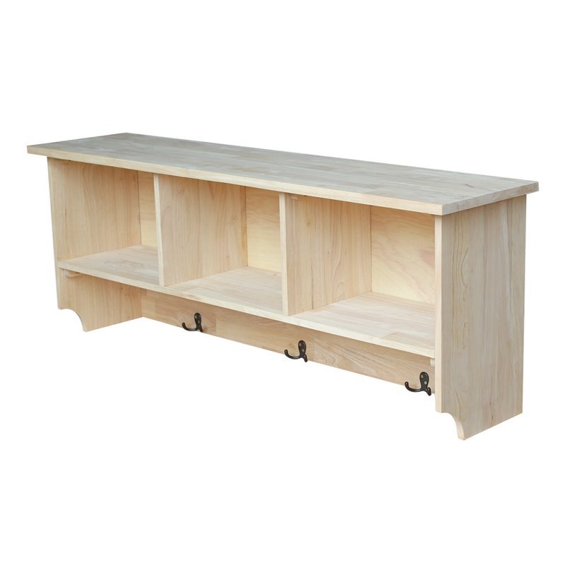 Wall Shelf Unit with Storage