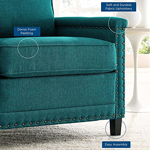 Modway Ashton Sofas, Teal