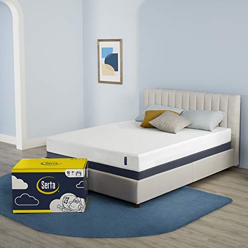 Serta 7 Inch Twin Cooling Gel Memory Foam Mattress