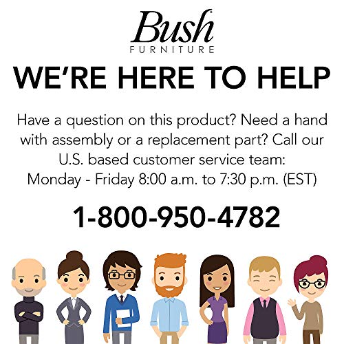 Bush Furniture Key West 2 Drawer Lateral File Cabinet, Pure White Oak