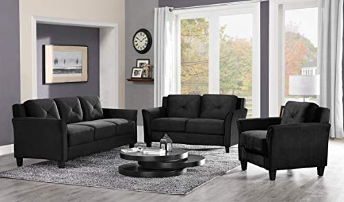 Lifestyle Solutions Collection Grayson Micro-Fabric Loveseat 57.87