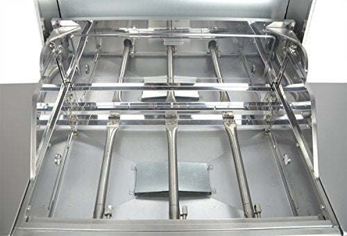 Chef's Grill RT2417S-1 3-Burner 36000-BTU Liquid-Propane Gas Grill, Stainless Steel, 552 sq. in.