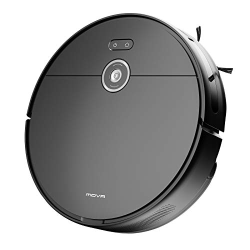 MOVA Z500 Robot Vacuum and Mop, Smart Navigation Robot Vacuum, Robot Vacuum Cleaner with 3000Pa Strong Suction, Alexa, 5200mAh Large Battery, 2-in-1 Vacuum and Mop, for Pet Hair, Hard Floor, Carpet