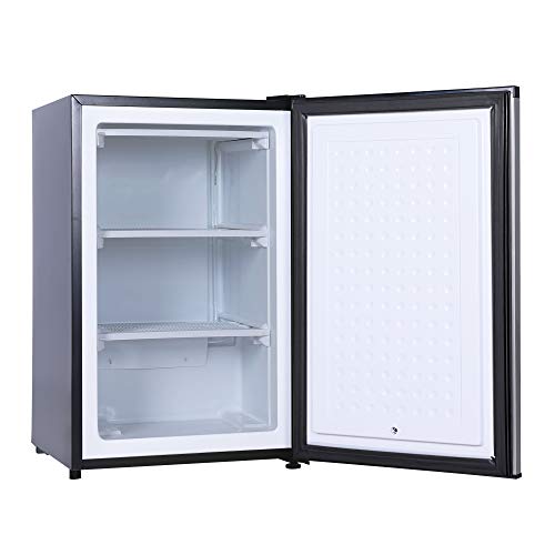 Frigidaire EFRF314-AMZ Upright Freezer 3.2 cu ft Stainless Platinum Design Series