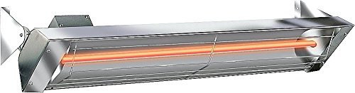 Infratech W3024SS Single Element - 3000 Watt Electric Patio Heater, Choose Finish: Stainless Steel