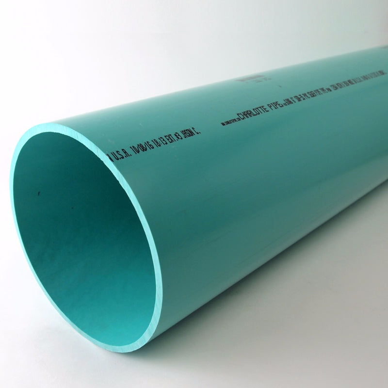 Charlotte Pipe  Sewer Pipe  6 in. Dia. x 14 ft. L 0 psi