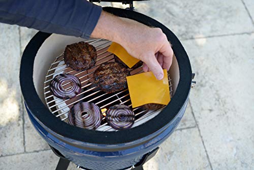 Lonestar Chef SCS-K15B Charcoal Kamado Grill, 15