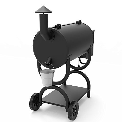 Z GRILLS ZPG-550B Wood Pellet Grill BBQ Smoker Black