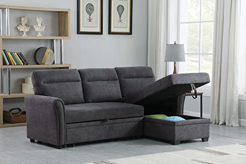 Devion Furniture Vienna Sofabed, Gray