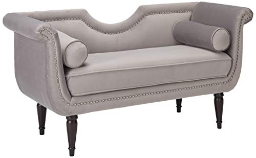 Jennifer Taylor Home Havilland Upholstered Loveseat, Opal Grey
