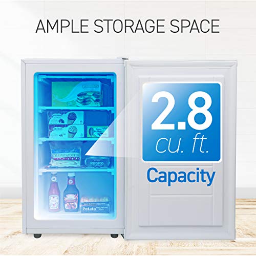 Commercial Cool CCUN28W 2.8 Cubic-Foot Upright Freezer