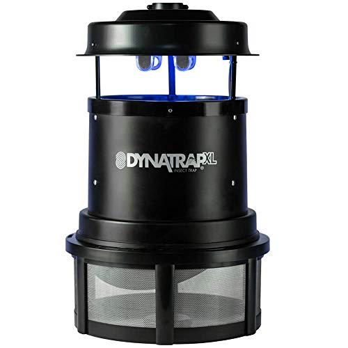 DynaTrap DT2000XL Extra-Large Insect Trap 2 UV Bulbs, 1 Acre, Black & Insect Trap (DT2000XLP), XL, Black