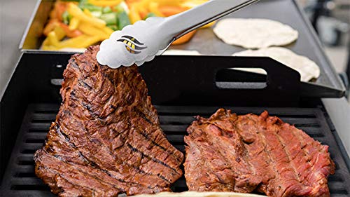 BSTONE Easy Assemble Care, Store and Use Tough Durable Ever Reliable Blackstone Griddle & Charcoal Grill Combo 1819 - Serve Up Really Tasty Meals with That Distinct Grilled to Perfection Flavor