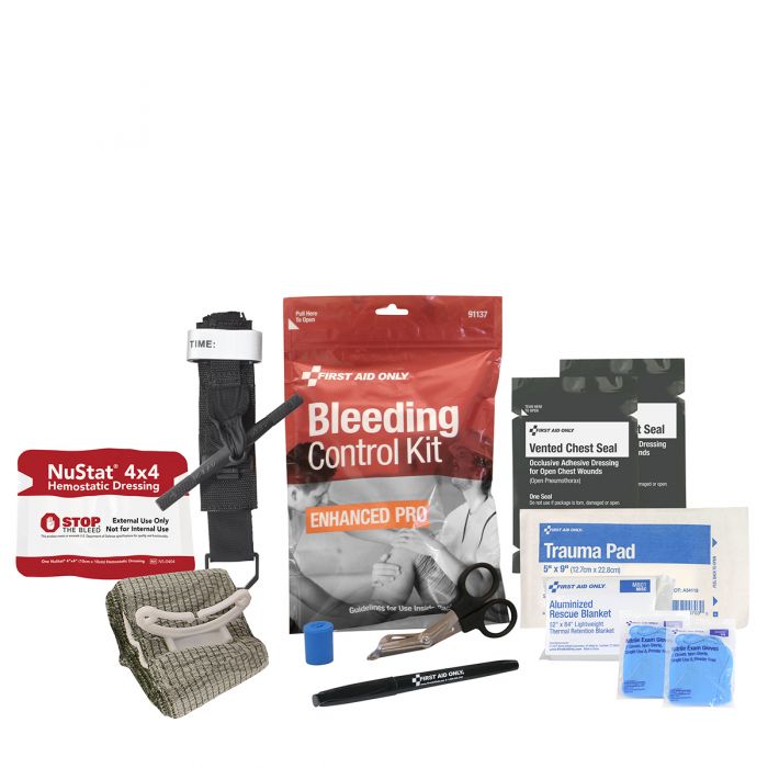First Aid Only Enhanced Pro Bleeding Control Kit (Case of 2)
