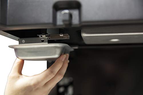 Broil King 18674 Propane Infrared Side Burner Kit, Black, Silver