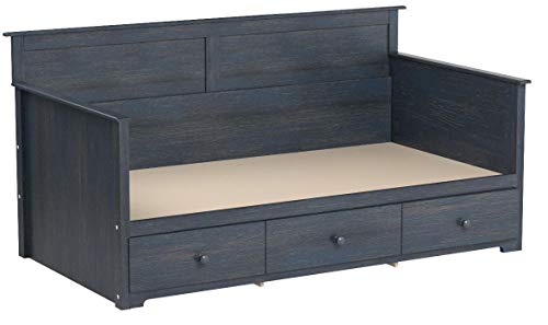 South Shore Daybed with 3 Storage Drawers, Blueberry