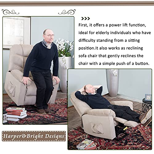 Zebery Harper Bright Designs 038535 Power Lift Chair