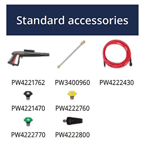 AR ANNOVI REVERBERI Blue Clean New Electric 2300 PSI Pressure Washer, with up to 1.7 GPM, BC390HSS