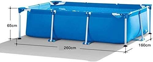 RSQJ Family Swimming Pool Above Ground Large Swimming Pool with Brackets Kids and Adults Can Swim Family Pool Dogs Pond