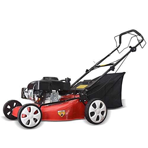 wangzi Self-propelled Lawnmower Self-propelled Hand-Push Lawn Mower Lawn Mower Household Cutting Height 20-50cm Cutting Width500mm