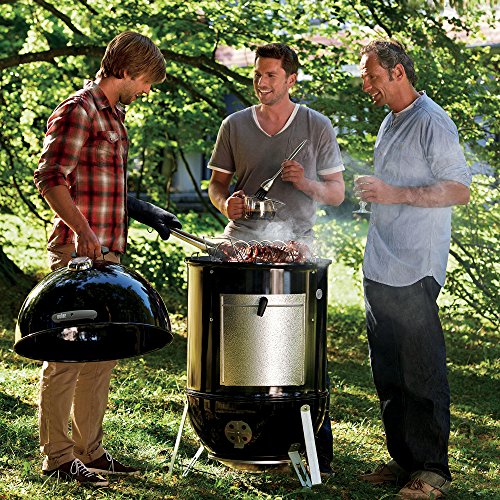 Weber 22-inch Smokey Mountain Cooker, Charcoal Smoker