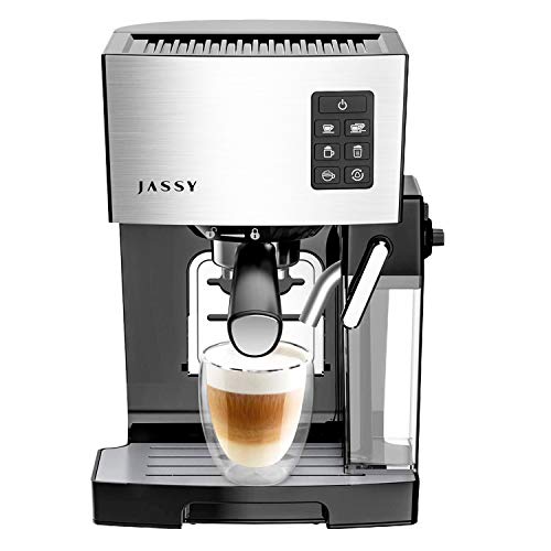 Espresso Coffee Machine Cappuccino Machines with 19 Bar High Pressure Pump & Powerful Milk Tank for Home Barista Brewing,Multiple Functions for Espresso/Moka/Cappuccino,Self-Cleaning System,1250W