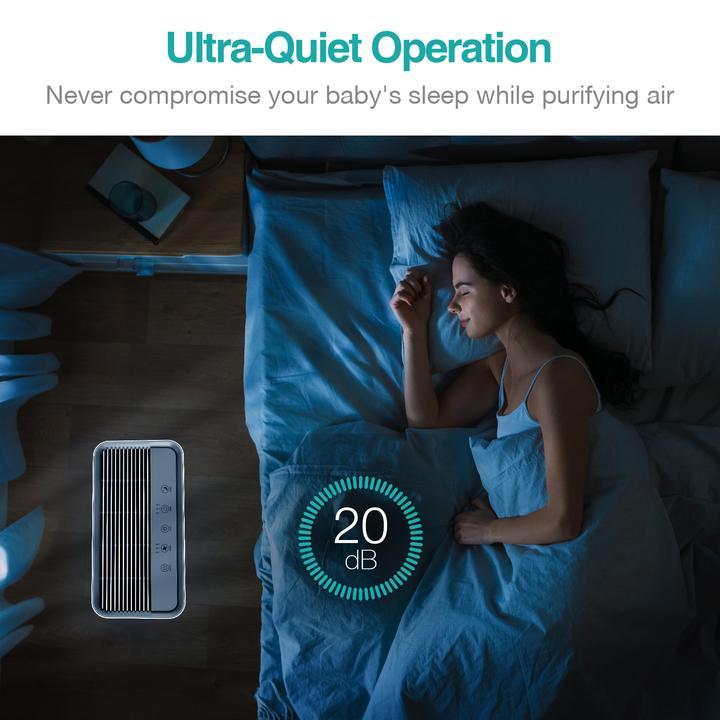 SimPure HomeFresh HP9 Air Purifier True HEPA Filtration Cold Catalyst Ultra Quiet New