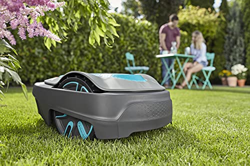 Gardena 15001-41 SILENO City 2700 sq ft Robotic Lawn Mower, Grey