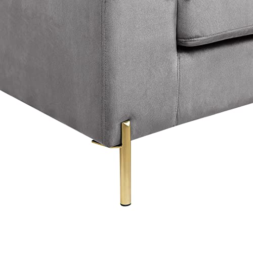 Devion Furniture Wilbleton Sectional, Gray