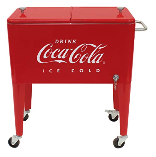Leigh Country CP 98108 Retro Metal Coca-Cola Cooler, 60 Quart