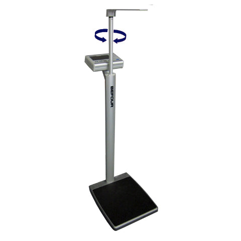 Befour WH-1061 Digital Column Scale with Integrated Height Rod