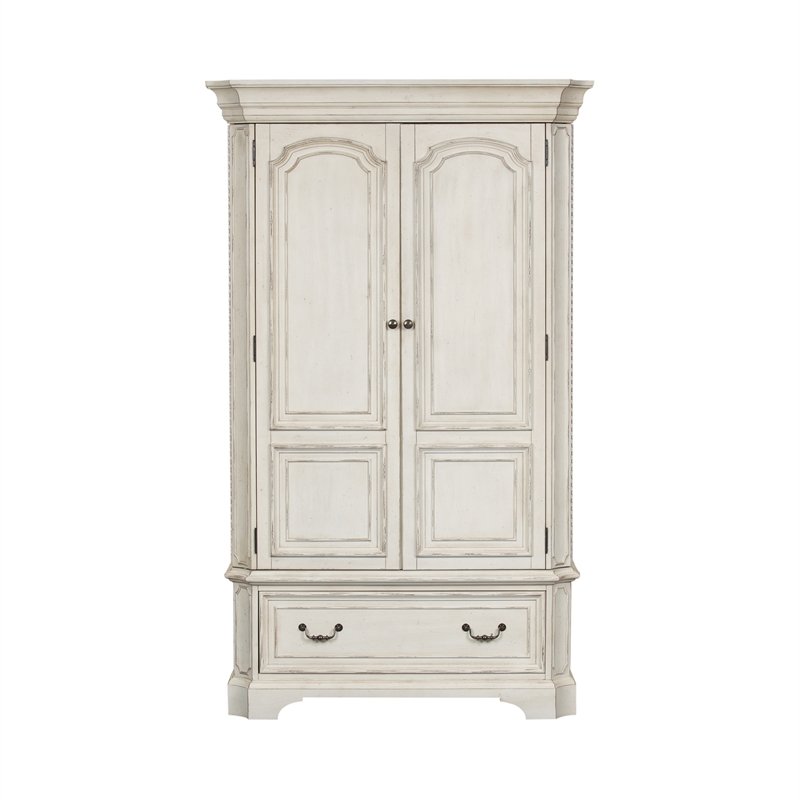 Liberty Furniture Abbey Road White Armoire