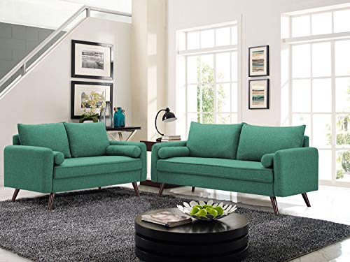 Lifestyle Solutions Calgary Upholstered Loveseat, (59