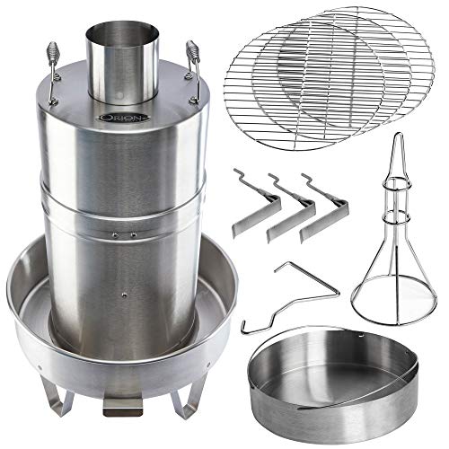 Orion Cooker Outdoor Convection Cooker Stainless Steel Barbecue Smoker Turkey Fryer