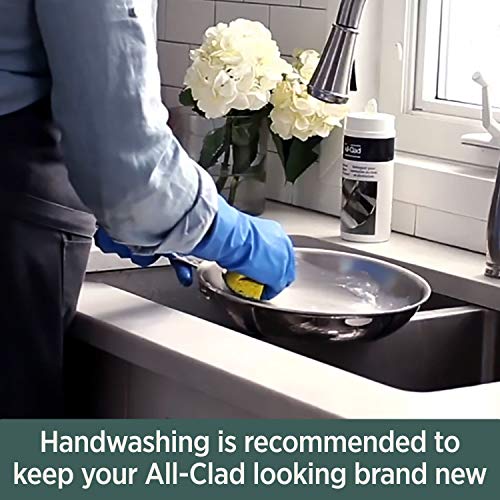 All-Clad Brushed D5 Stainless Cookware Set, Pots and Pans, 5-Ply Stainless Steel, Professional Grade, 10-Piece - 8400001085