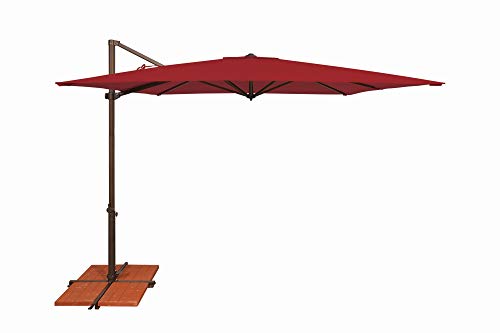SimplyShade Skye Patio Umbrella in Red