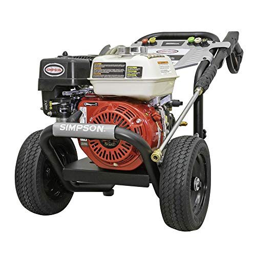 SIMPSON 61014 3500 PSI at 2.5 GPM Honda GX200 with AAA AX300 Axial Cam Pump Cold Water Professional Gas Pressure Washer