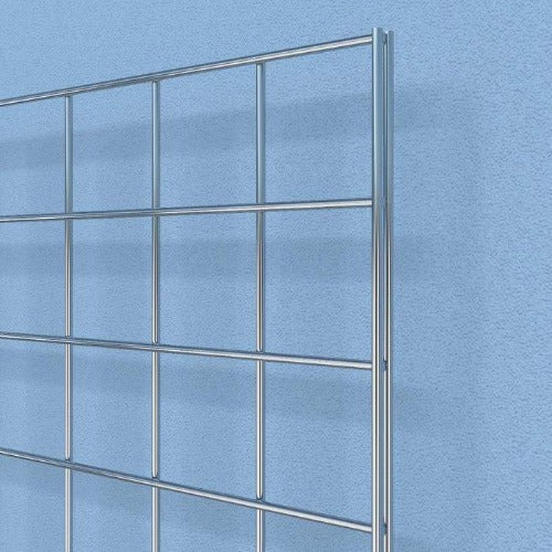 Econoco Grid Panels - Chrome (Set of 3)