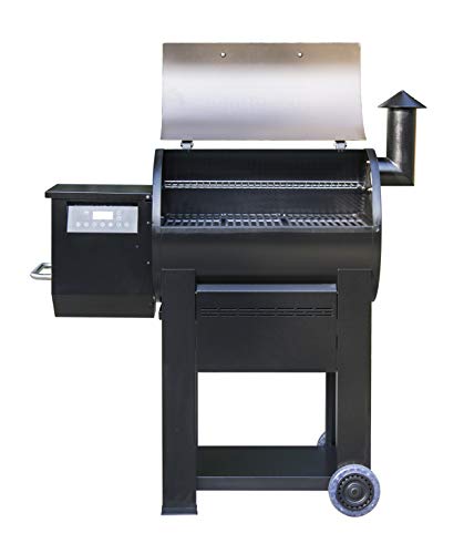 Monument Grills 87578 Bronze Powder Coated Steel Wood Pellet Grill and Smoker with 572 Square Inch Cooking Space and WiFi Control