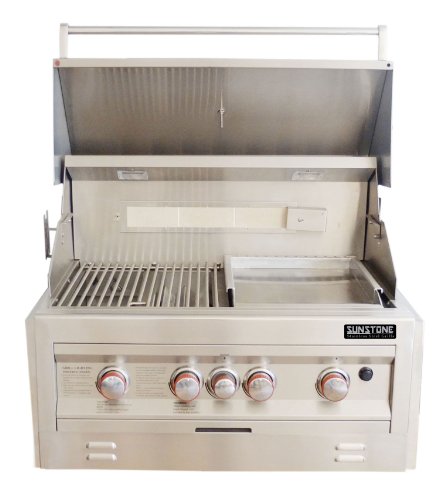 Sunstone SUN4BJK 304 Stainless Steel Grill Jacket with Drawer, 34-Inch