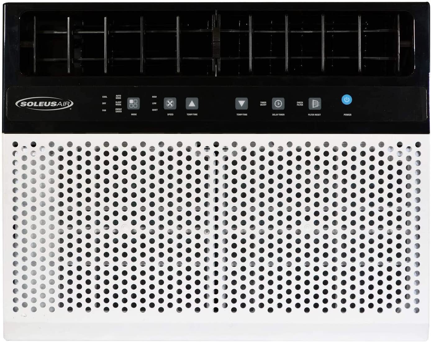 Soleus Air WS4-08EW-201 8,000 BTU Saddle 115V WiFi Window Air Conditioner New