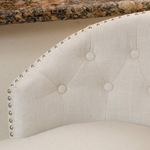 Christopher Knight Home 295977 Ogden Barstool, 2-Pcs Set, Beige